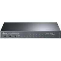 Commutateur Ethernet TL-SL1311MP 10 Ports - Fast Ethernet, Gigabit Ethernet - 10/100Base-TX, 1000Base-T, 1000Base-X TP-Link - 10 Ports - Fast Ethernet, Gigabit Ethernet - 10/100Base-TX, 1000Base-T, 1000Base-X - 2 Couche supportée - Modulaire - 1 Emplacements SFP - 5,95 W Consommation d'&eacut