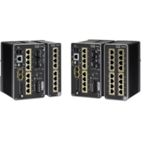 Cisco Catalyst IE-3300-8P2S Rugged Switch - 8 Ports - Manageable - Gigabit Ethernet - 10/100/1000Base-T, 1000Base-X - Refurbished - 3 Layer Supported - Modular - 2 SFP Slots - Twisted Pair, Optical Fiber - PoE Ports - DIN Rail Mountable - 5 Year Limited Warranty