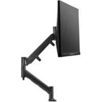 Atdec AWMS-HXB Mounting Arm for Flat Panel Display, Curved Screen Display, Monitor - Black - 49" Screen Support - 15.88 kg Load Capacity - 75 x 75, 100 x 100 - VESA Mount Compatible - Aluminum