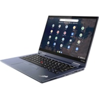 Chromebook 2 en 1 ThinkPad C13 Yoga Gen 1 20UX001SUS 13.3po Écran tactile Convertible - Full HD - (AMD Ryzen 7 3700C) - 16 Go - 256 Go SSD - Anglais (USA) Clavier - Bleu Lenovo - 1920 x 1080 - ChromeOS - AMD Radeon Graphics - Technologie IPS - IEEE 802.11a/b/g/n/ac Norme du réseau sans-fil