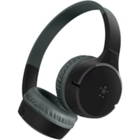 Casque SOUNDFORM Mini Câblé / Sans fil Supra-auriculaire, Sur tête, Par dessus l'Oreille Stéréo - Noir Belkin - Stéréo - Mini-phone (3.5mm) - Câblé / Sans fil - Bluetooth - 30 pi - Supra-auriculaire, Sur tête, Par dessus l'Oreille - Binaural - Or