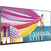 BenQ Ecrans à affichages dynamiques Smart Signage SL8502K - 85 po (2159 mm) LCD - 4 Go - 3840 x 2160 - Direct LED - 500 cd/m² - 2160p - HDMI - USB - DVI - SérieEthernet - Android 8.0 Oreo