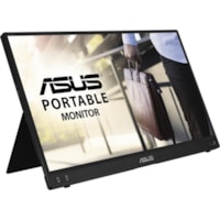 Asus - Moniteur LCD ZenScreen MB16ACV 16 po Classe - 16:9 - Argenté - 15,6 po Visible - Technologie IPS - LED Rétroéclairage - 1920 x 1080 - 250 cd/m² Typique - 5 ms - 75 Hz Fréquence de rafraîchissement