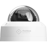 Rhombus R200 5 Megapixel HD Network Camera - Dome - TAA Compliant - 100 ft (30.48 m) Night Vision - 2592 x 1944 - CMOS - Vandal Resistant