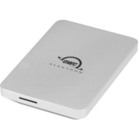 OWC Envoy Pro Elektron 240 GB Portable Rugged Solid State Drive - M.2 2242 External - PCI Express NVMe - Silver - MAC, Desktop PC, Gaming Console, Tablet PC, Notebook Device Supported - USB 3.2 (Gen 2) Type C - 1011 MB/s Maximum Read Transfer Rate - 1 Pack