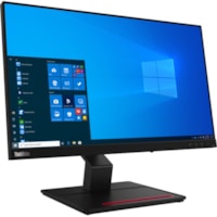 Moniteur à écran tactile LCD ThinkVision T24T-20 24 po Classe - 16:9 - 4 ms Lenovo - 23,8 po Visible - Capacitive - 10 Point(s) Écran tactile multipoint - 1920 x 1080 - Full HD - Technologie IPS - 16,7 millions de couleurs - 300 cd/m² - WLED Rétroéclairage - HDMI - USB