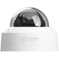 Rhombus R200 5 Megapixel HD Network Camera - Dome  - 100 ft (30.48 m) Night Vision - 2592 x 1944 - CMOS - Vandal Resistant