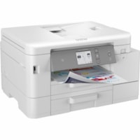 MFC-J4535DW INKvestment Tank All-in-One Multifunction Colour Inkjet Printer - Copier/Fax/Printer/Scanner - 4800 x 1200 dpi Print - Automatic Duplex Print - Up to 30000 Pages Monthly - 400 sheets Input - Color Flatbed Scanner - 2400 dpi Optical Scan - Color Fax - Wireless LAN - Apple AirPrint, Mopria