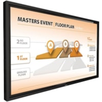 Philips Signage Solutions Multi-Touch Display - 43" (1092.20 mm) LCD - Touchscreen Cortex A73 - 2 GB DDR3 SDRAM - 3840 x 2160 - LED - 400 cd/m² - 2160p - HDMI - USB - DVI - Serial - Wireless LAN - Ethernet - Android 8.0 Oreo - Black