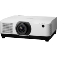 Sharp NEC Display NP-PA804UL-W-41 3D Ready LCD Projector - 16:10 - Wall Mountable - White - High Dynamic Range (HDR) - 1920 x 1200 - Front, Rear, Ceiling - 1080p - 20000 Hour Normal Mode - WUXGA - 3,000,000:1 - 8200 lm - HDMI - USB - Network (RJ-45) - Presentation, Education, Corporate, Museum - 5 Y