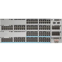 Cisco Catalyst 9300L-48T-4G-E Switch - 48 Ports - Manageable - Gigabit Ethernet - 1000Base-T, 1000Base-X - Refurbished - 3 Layer Supported - Modular - 4 SFP Slots - 350 W Power Consumption - Twisted Pair, Optical Fiber - Rack-mountable - Lifetime Limited Warranty