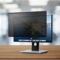 AddOn 21 in. Anti-Blue Light Privacy Screen with Adhesive Tabs 16:9 Ratio - For 21" Widescreen LCD Monitor - 16:9 - Scratch Resistant, Dust Resistant - 1