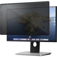 Filtre d'écran de confidentialité Résistant aux rayures - Clair - 1 AddOn - Pour 24 po Écran large LCD Moniteur - 16:10 - Résistant aux rayures, Anti-poussière - Résistant aux rayures - 1