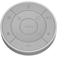 Jabra PanaCast 50 Remote - For Conference Camera - Bluetooth - 32.81 ft (10000 mm) Operating Distance - BatteryGray