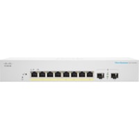 Commutateur Ethernet Business 220 CBS220-8P-E-2G 8 Ports Gérable - Gigabit Ethernet - 10/100/1000Base-T, 1000Base-X Cisco - 8 Ports - Gérable - Gigabit Ethernet - 10/100/1000Base-T, 1000Base-X - 2 Couche supportée - Modulaire - 2 Emplacements SFP - 8,20 W Consommation d'é