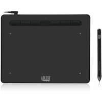 Adesso 8" x 5" Graphic Tablet - Graphics Tablet - 8" (203.20 mm) x 5" (127 mm) - 5080 lpi Cable - 8192 Pressure Level - Pen - 1 - Mac, PC - Black