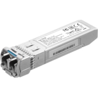 10GBase-LR SFP+ LC Transceiver - Hot pluggable with maximum flexibility. Supports digital diagnostic monitoring (DDM). Up to 300m. Compatible with 10G small form pluggable multi-source agreement (SFP+ MSA). Compatible with switches with 10G SFP+ ports, like JetStream TL-SG3428X, TL-SG3428XMP, and mo