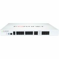 Fortinet FortiGate FG-200F Network Security/Firewall Appliance - 18 Port - 10/100/1000Base-T, 1000Base-X, 10GBase-X - 10 Gigabit Ethernet - 16.50 Mbit/s Firewall Throughput - AES (256-bit), SHA-256 - 500 VPN - 17 x RJ-45 - 12 Total Expansion Slots - 1U - Rack-mountable 