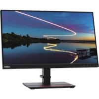 Lenovo ThinkVision T24m-20 24" Class Full HD LED Monitor - 16:9 - Raven Black - 23.8" Viewable - In-plane Switching (IPS) Technology - WLED Backlight - 1920 x 1080 - 16.7 Million Colors - 250 cd/m² - 4 ms - HDMI - DisplayPort - USB Hub