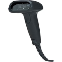 Manhattan Long Range CCD Barcode Scanner - Cable Connectivity - 500 scan/s - 19.69" (500 mm) Scan Distance - 1D - CCD - USB - Black