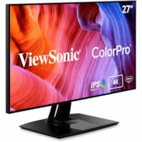 ViewSonic ColorPro VP2768a-4K 27" (685.80 mm) Class 4K UHD LED Monitor - 16:9 - Black - 27" (685.80 mm) Viewable - In-plane Switching (IPS) Technology - LED Backlight - 3840 x 2160 - 1.07 Billion Colors - 350 cd/m² Typical - 6 ms - GTG (OD) Refresh Rate - Speakers - HDMI - DisplayPort - USB Hub