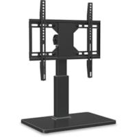 ViewSonic Monitor Stand - 60 lb (27215.54 g) Load Capacity - 26.80" (680.72 mm) Height x 18" (457.20 mm) Width x 12" (304.80 mm) Depth - Tabletop - Black