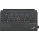 Lenovo ThinkPad X12 Detachable Gen 1 Folio Keyboard US English - Cable Connectivity - Pogo Pin Interface - 83 Key(s) - English (US) - Tablet - Trackpoint - Windows - Membrane/Rubber Dome Keyswitch - Black