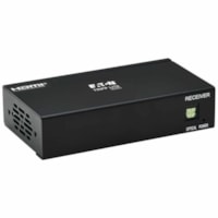 Transmetteur vidéo (récepteur) B127A-2A0-BH - Filaire Tripp Lite by Eaton - 2 Périphérique de sortie - 230 pi (70104 mm) Gamme - 1 x Réseasu (RJ-45) - 2 x Sortie HDMI - 4K UHD - 3840 x 2160 - Paire torsadée - Catégorie 6 - Montable en rack