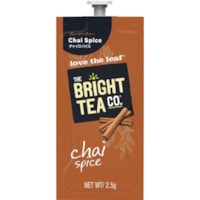 Bright Tea Co Chai Spice Black Tea Portion Pack, Portion Pack - Black Tea - Kosher - 100 / Carton