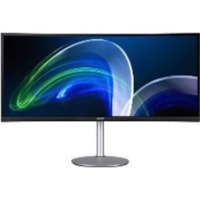 Moniteur LCD CB342CUR 34 po Classe - 21:9 - Noir Acer - 34 po Visible - Technologie IPS - LED Rétroéclairage - 3440 x 1440 - 1,07 milliard de couleurs - FreeSync (DisplayPort/HDMI) - 300 cd/m² - 1 ms - 60 Hz Fréquence de rafraîchissement - Hauts-Parleurs - HDMI - DisplayPor