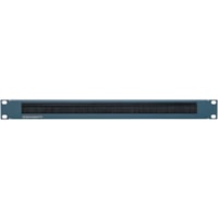 Organisateur de câbles - Bleu RACKMOUNT.IT - Rampe pour câble - Bleu - 1U Hauteur du rack x 19" Panel Width - Acier