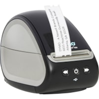 Dymo - Imprimante thermique directe LabelWriter 550 - Monochrome - Impression d'étiquette - USB - Hôte USB - Noir - largeur d'impression 2,20 po (56 mm) - 1 Lignes/sec Mono - 300 dpi - largeur 2 po (50,80 mm) - Pour PC, Mac