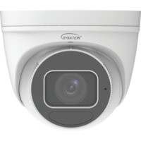 Gyration CYBERVIEW 411T-TAA 4 Megapixel Indoor/Outdoor HD Network Camera - Color - Turret - TAA Compliant - 131.23 ft (40 m) Infrared Night Vision - H.264, H.265, Ultra 265, MJPEG - 2688 x 1520 - 2.7 mm- 13.5 mm Varifocal Lens - 5x Optical - 30 fps - CMOS - IP67 - Weather Resistant, Water Proof - Cr