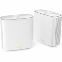 Routeur sans fil ZenWiFi XD6 XD6 (W-2-PK) Wi-Fi 6 IEEE 802.11 a/b/g/n/ac/ax Ethernet Asus - Bi bande - 2.40 GHz Bande ISM - 5 GHz Bande UNII - 6 x Antenne(6 xInterne) - 672.25 Mo/s Vitesse sans fil - 3 x Port réseau - 1 x Port Broadbandband - Gigabit Ethernet - VPN compatible - Fixation au mu