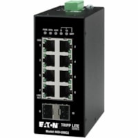 Commutateur Ethernet NGI-U08C2 8 Ports - Gigabit Ethernet - 10/100/1000Base-T, 1000Base-X Tripp Lite by Eaton - 8 Ports - Gigabit Ethernet - 10/100/1000Base-T, 1000Base-X - 2 Couche supportée - Modulaire - 2 Emplacements SFP - 11 W Consommation d'énergie - Paire torsadée, Fibre 