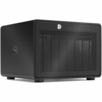 OWC ThunderBay 8 Drive Enclosure SATA/600 - Thunderbolt 3 Host Interface Desktop - Black - Hot Swappable Bays - 8 x HDD Supported - 8 x SSD Supported - 8 x Total Bay - 8 x 2.5"/3.5" Bay - 40 Gbit/s Data Transfer Rate - Aluminum