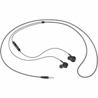 Samsung EO-IA500 Earset - Stereo - Mini-phone (3.5mm) - Wired - 32 Ohm - 20 Hz to 20 kHz - Earbud - Binaural - In-ear - 3.9 ft Cable - Black