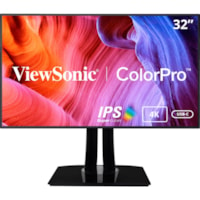 Viewsonic 32" Display, IPS Panel, 3840 x 2160 Resolution - 31.5" (800.10 mm) Viewable - In-plane Switching (IPS) Technology - LED Backlight - 3840 x 2160 - 1.07 Billion Colors - 350 cd/m² - 5 ms - GTG Refresh Rate - Speakers - HDMI - DisplayPort - USB Hub