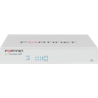 Fortinet FortiGate 80F-PoE Network Security/Firewall Appliance - 10 Port - 1000Base-T, 1000Base-X - Gigabit Ethernet - AES (256-bit), SHA-256 - 200 VPN - 2 x RJ-45 - 2 Total Expansion Slots - 3 Year - Desktop, Wall Mountable, Rack-mountable