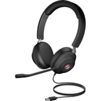 Casque Essential HS-2000 Filaire Sur tête Stéréo Cyber Acoustics - Stéréo - USB Type A - Filaire - 20 Hz à 20 kHz - Sur tête - Binaural - Oreillette - 7 pi (2,13 m) Câble - Élimination du bruit, Uni directionnel Microphone - Antibruit