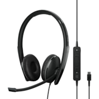 Casque ADAPT ADAPT 160 ANC USB-C Filaire Supra-auriculaire Stéréo - Noir EPOS - Stéréo - USB Type C, Mini-phone (3.5mm) - Filaire - 20 Hz à 20 kHz - Supra-auriculaire - Binaural - Discret, Élimination du bruit Microphone - Antibruit - Noir