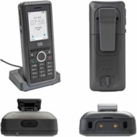 Téléphone IP 6825 - Remis à Neuf - Sans fil - Avec fil/Sans fil - DECT, Bluetooth - Fixation au mur, De table Cisco - 2 x Ligne Totale - VoIP - 1 x Réseasu (RJ-45) - PoE Ports