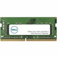 Dell Memory Upgrade - 8 GB - 1Rx16 DDR4 SODIMM 3200 MT/s - For Notebook, Mobile Workstation - 8 GB (1 x 8GB) - DDR4-3200/PC4-25600 DDR4 SDRAM - 3200 MHz Single-rank Memory - 1.20 V - Non-ECC - Unbuffered - 260-pin - SoDIMM - Lifetime Warranty