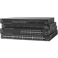 Cisco SX550X-16FT 16-Port 10G Stackable Managed Switch - 16 Ports - Manageable - 10 Gigabit Ethernet - 10GBase-T - Refurbished - 2 Layer Supported - 57.70 W Power Consumption - Twisted Pair - Rack-mountable - Lifetime Limited Warranty