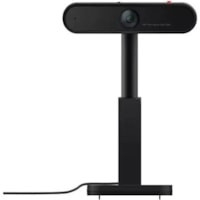 Lenovo ThinkVision MC50 Webcam - Raven Black - USB 2.0 - 1 Pack(s) - 1920 x 1080 Video - 90° Angle - Microphone - Monitor