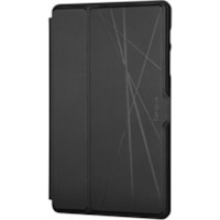 Targus Click-In THZ903GL Carrying Case (Flip) for 8.7" (220.98 mm) Samsung Galaxy Tab A7 Lite, Galaxy Tab A9 Tablet - Black - Drop Resistant, Bump Resistant, Anti-slip Interior - Thermoplastic Polyurethane (TPU) Body - 8.66" (220 mm) Height x 5.31" (135 mm) Width