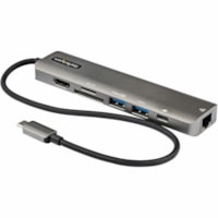 Station d'accueil USB 3.2 Gen 1 (3.1 Gen 1) Type-C pour Notebook/Tablette/Station de travail/Moniteur - 100 W - Portable StarTech.com - pour Notebook/Tablette/Station de travail/Moniteur - 100 W - USB 3.2 Gen 1 (3.1 Gen 1) Type-C - 1 Écrans supportées - 4K - 3840 x 2160, 3440 x 1440 - 2 x Por