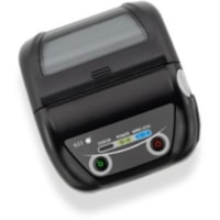 Seiko MP-B30L Mobile Thermal Transfer Printer - Monochrome - Label/Receipt Print - USB - Bluetooth - Near Field Communication (NFC) - Battery Included - With Cutter - Black - 2.83" Print Width - 5 in/s (127 mm/s) Mono - 203 dpi - 3.15" (80 mm) Label Width - ESC/POS Emulation - For PC, Android, iOS