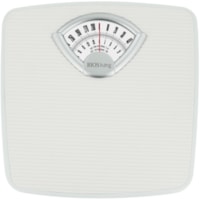 BIOS Living Retro Mechanical Scale - 280 lb (127005.86 g) / 279.99 lb (127000 g) Maximum Weight Capacity - White, Chrome