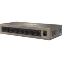 Commutateur Ethernet TEG1008M 8 Ports Tenda - 8 Ports - Paire torsadée - Fixation au mur, Bureau